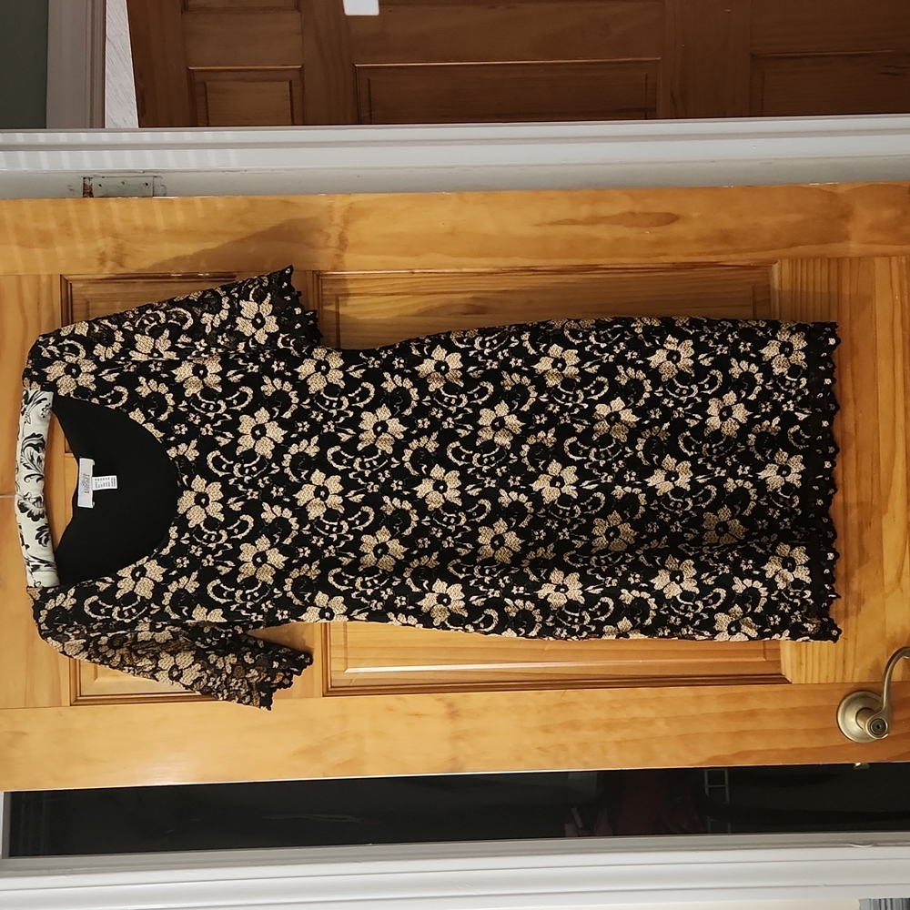 Belle Badgley Mischka Lace Dress Size 10